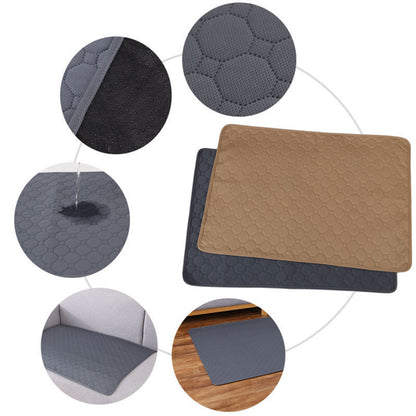 Reusable Pee Pads for Dogs, Washable Dog Pee Pad, Puppy Training Pads, Waterproof Non-Slip Pee Pads Whelping Mat for Dogs Cats Bunny
