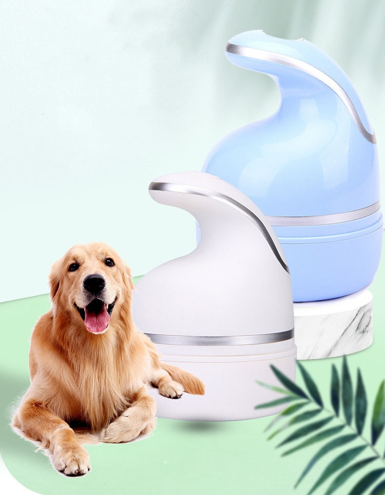 Electric Scalp Massager for Cats, Portable Pet Head Massager, Automatic Rotate Massager for Hair Growth Blood Circulation Head Relaxation