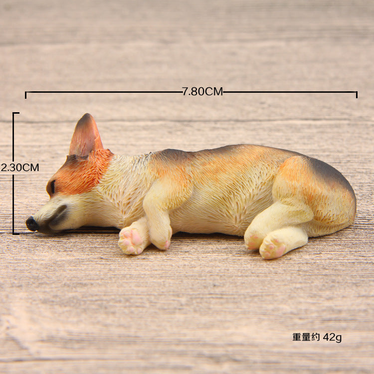 Corgi Dog Magnets for Refrigerator, Funny Corgi Fridge Magnets, Dog Decorations for Corgi Lovers Home Decor and Office Whiteboard Stickers, Set of 3