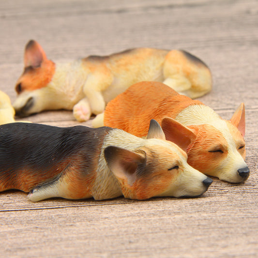 Corgi Dog Magnets for Refrigerator, Funny Corgi Fridge Magnets, Dog Decorations for Corgi Lovers Home Decor and Office Whiteboard Stickers, Set of 3