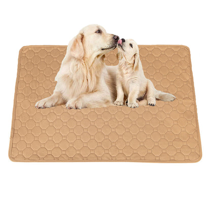 Reusable Pee Pads for Dogs, Washable Dog Pee Pad, Puppy Training Pads, Waterproof Non-Slip Pee Pads Whelping Mat for Dogs Cats Bunny